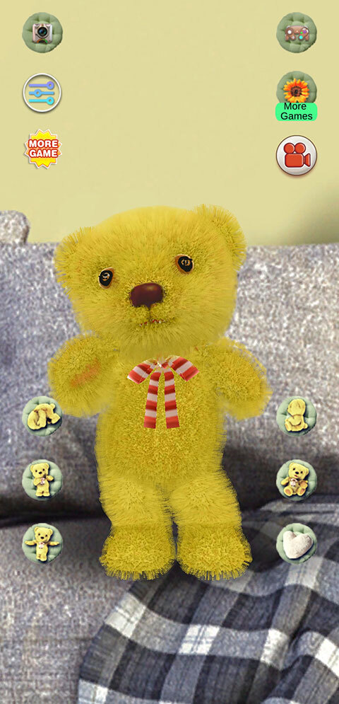 会说话的毛绒熊游戏