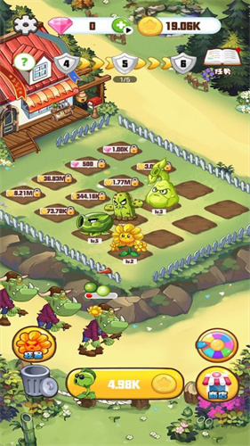 植物大战怪兽免费版图2