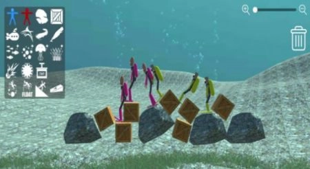 火柴人水下游乐场