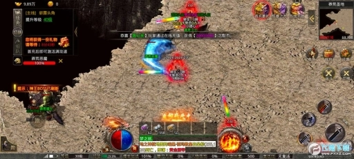 龙焰战争狂暴无限刀变态版图4