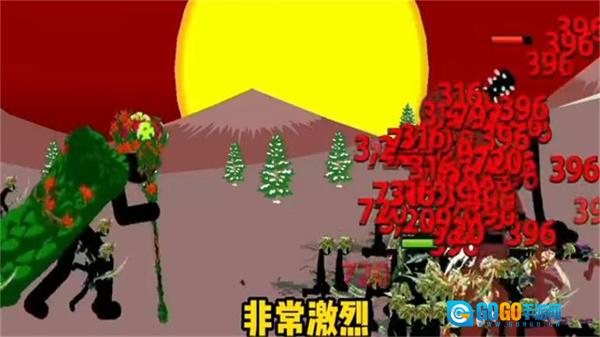 火柴人战争遗产树叶皮肤魔改版图2