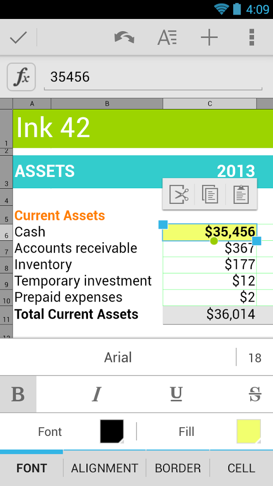 QuickofficePro安卓版截图2