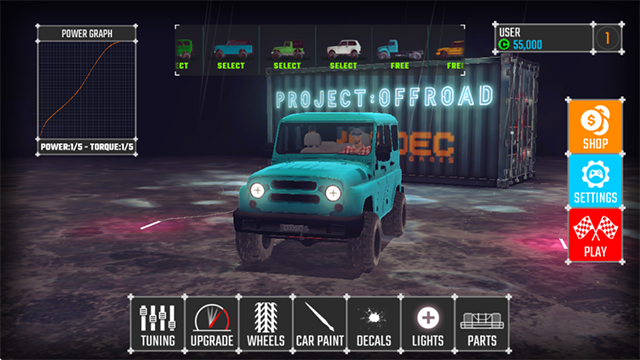 项目越野20无限金币版截图3