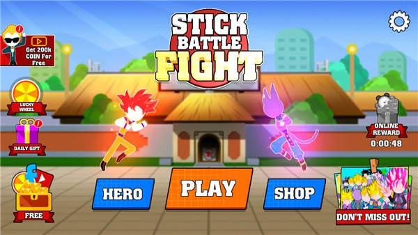 火柴人英雄战士图1