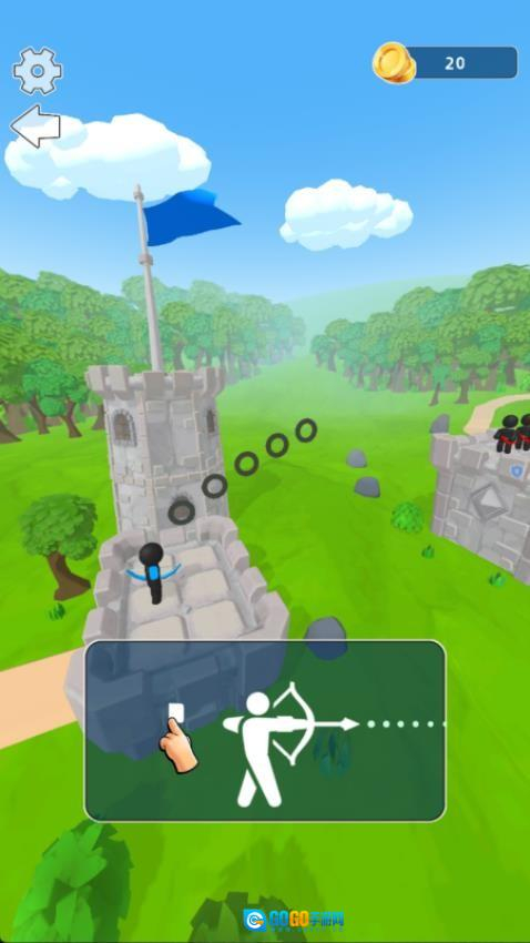 弓箭手混战游戏图2