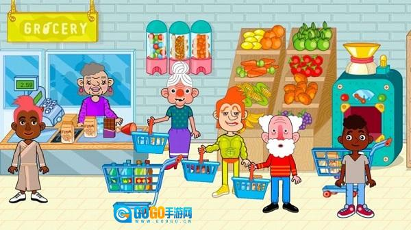 迷你校园超市购物图3