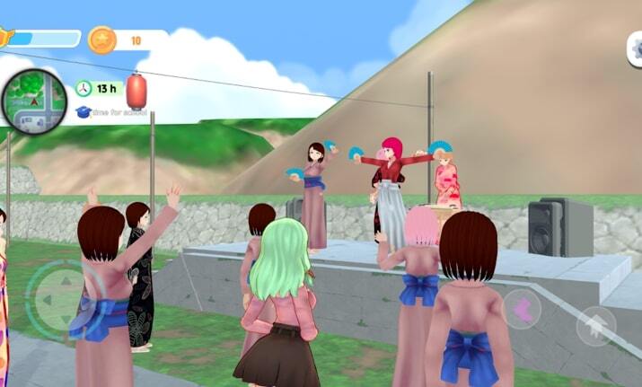 高中女生生活模拟器手机版截图3