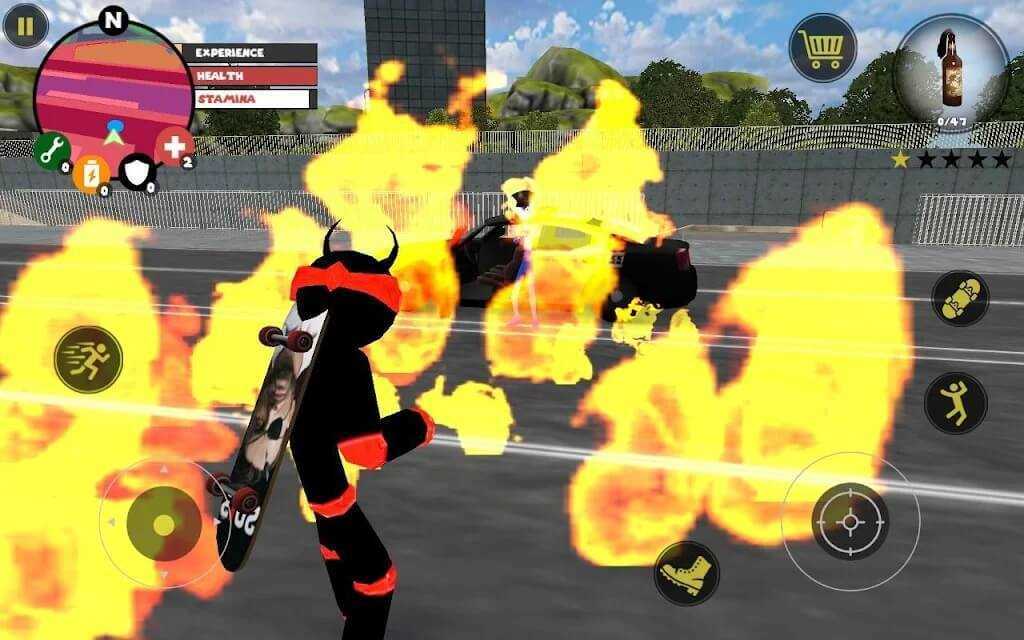 火柴人绳索英雄汉化(3)