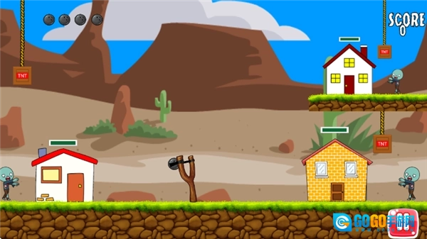 弹弓僵尸战争最新版图1