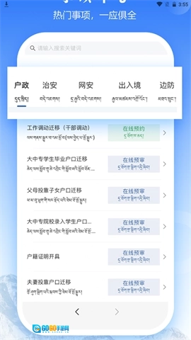 西藏公安政务服务图4