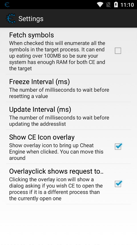 Cheat Engine手机版图2