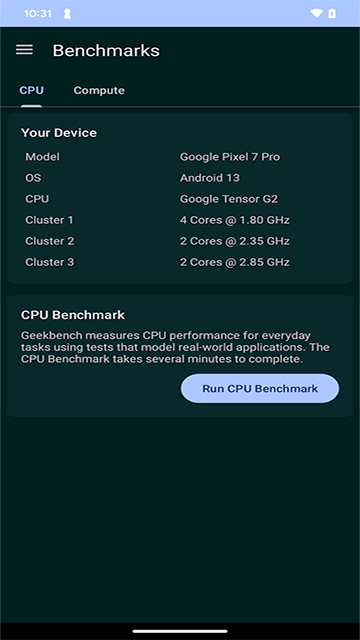 geekbench6安卓版图1