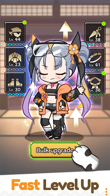 忍者喵喵保卫村庄图1