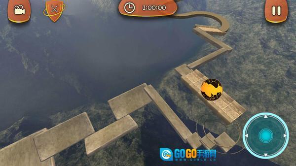 3D滚动平衡球游戏图2