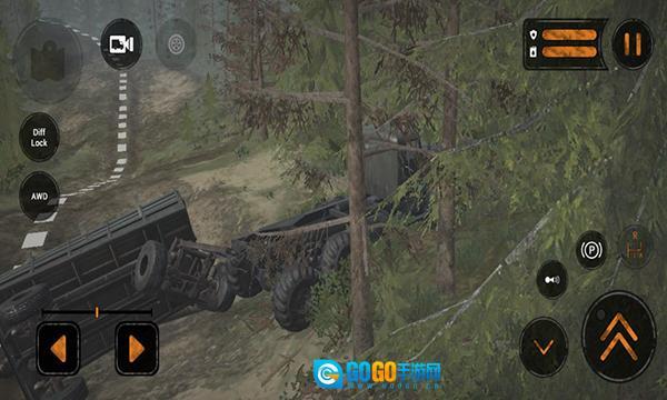 旋转轮胎泥泞奔驰图3