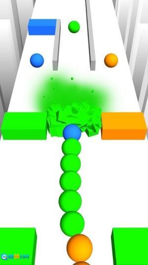 颜色球球蛇形撞击图3