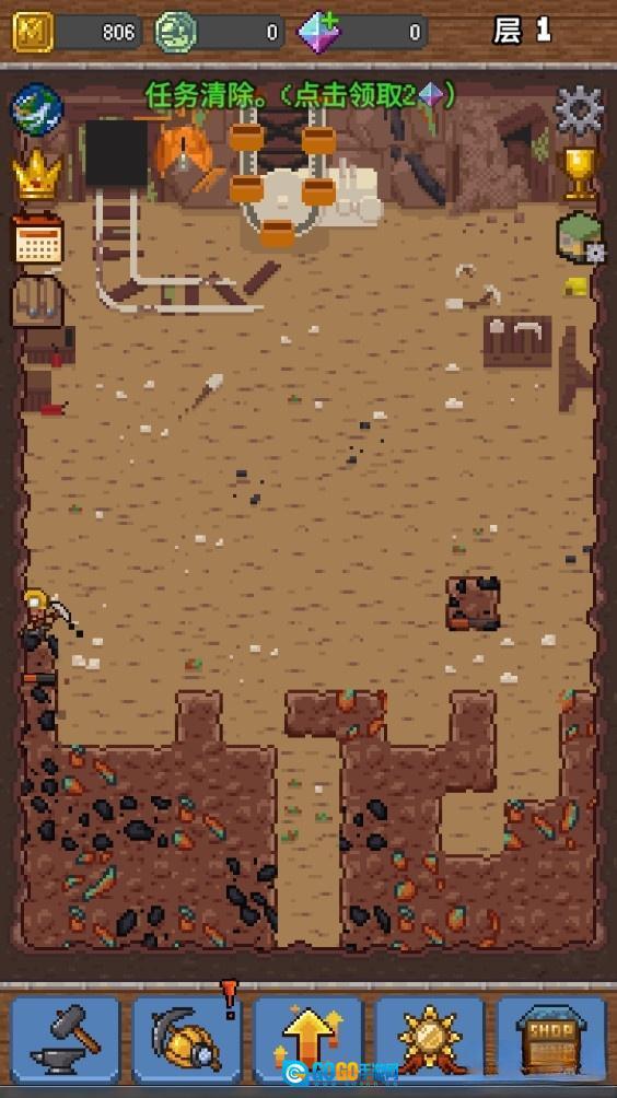 洞穴矿工安卓版图1