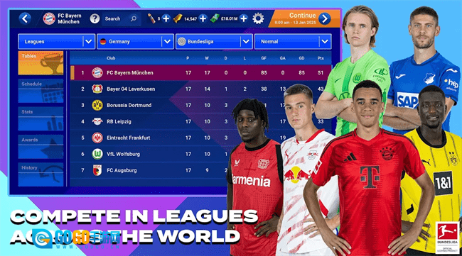 足球经理汉化手机版图3