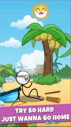 火柴人荒岛求生图1