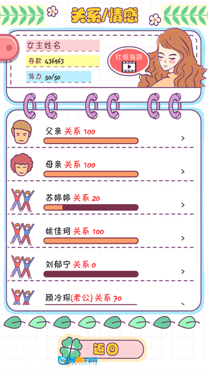 恋爱模拟器手机版图1