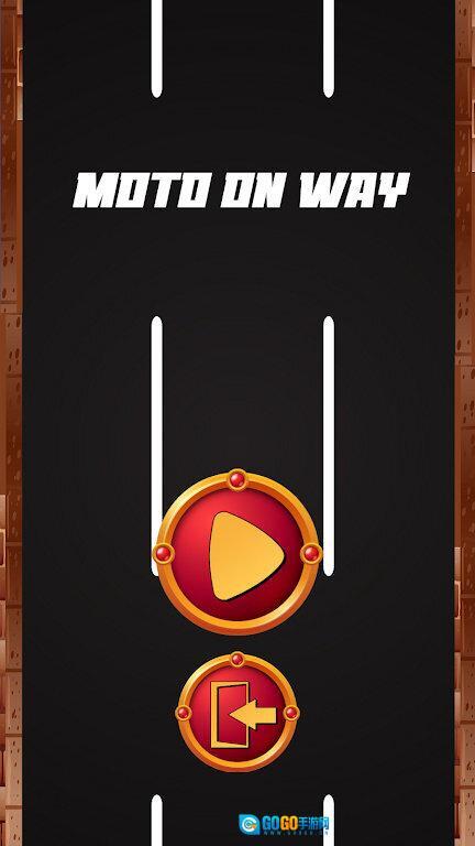 在路上的摩托图1