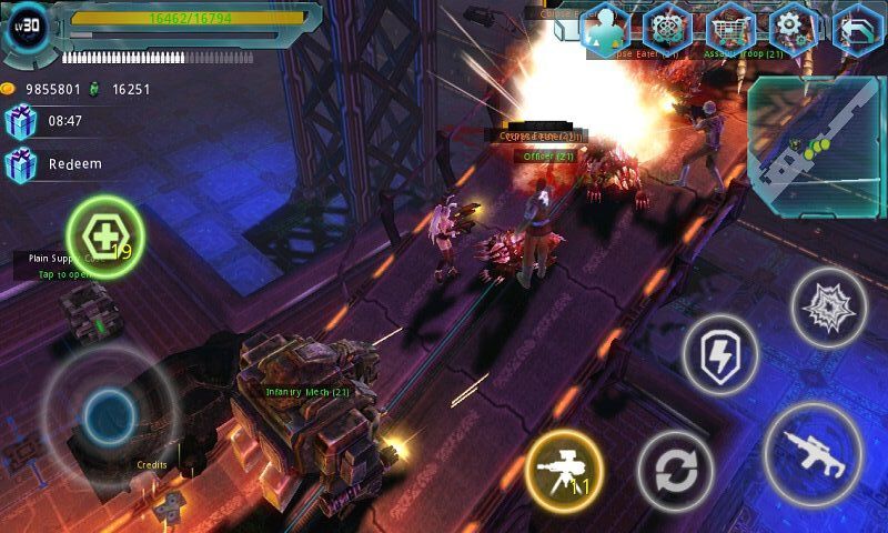 异形地带：突袭单机版图1