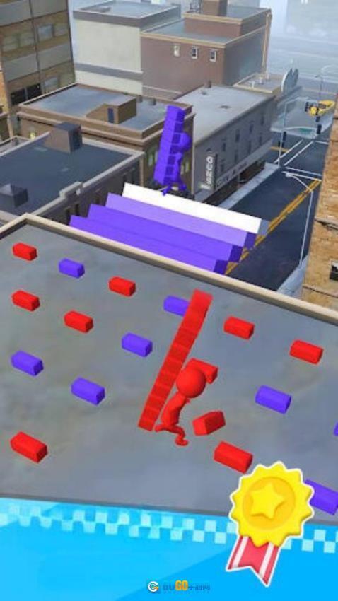 火柴人搬砖搭桥游戏图1