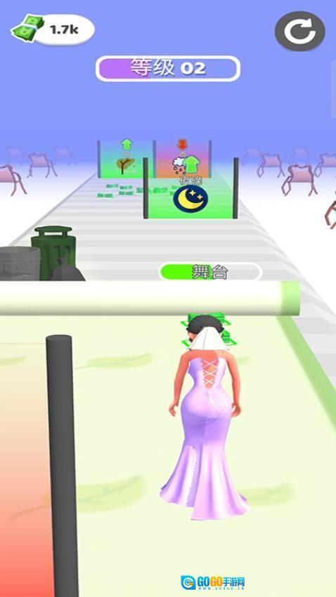 小姐姐跑跑跑游戏图2