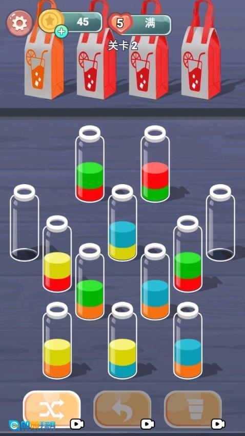 液体颜色水排序游戏图1