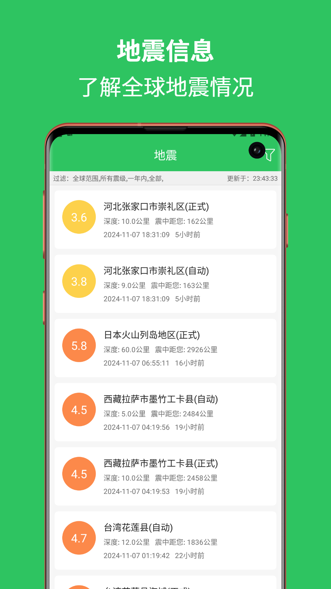 地震预警app最新版