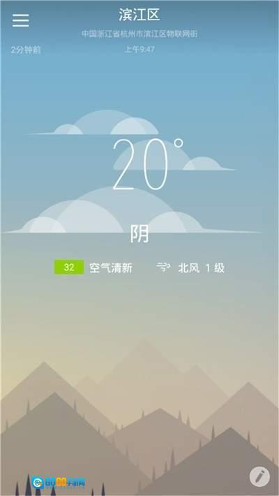 快乐彩云天气图1