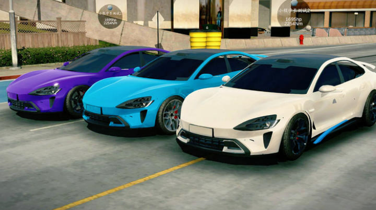 手动挡停车场小米SU7模组版最新版图2