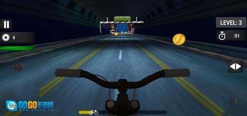 疯狂的自行车跑酷图1