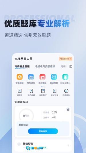电梯操作员考试聚题库图2