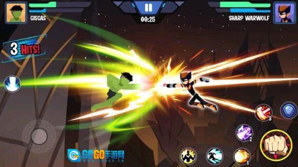 火柴人超级英雄战争图1