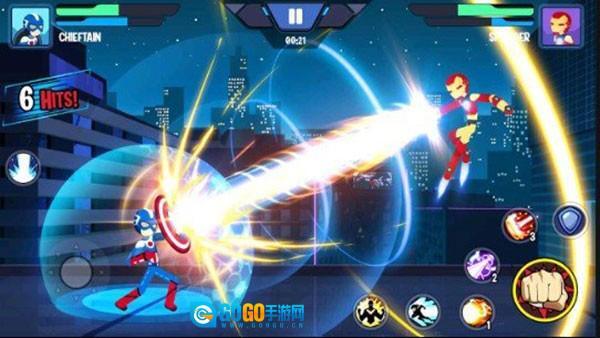 火柴人超级英雄战争图3