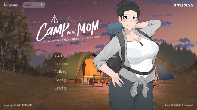 我和朋友陪妈妈去露营拓展版