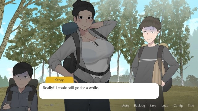 我和朋友陪妈妈去露营拓展版