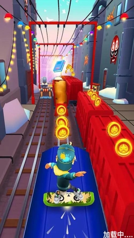 滑板英雄跑酷-地铁少年酷跑图3