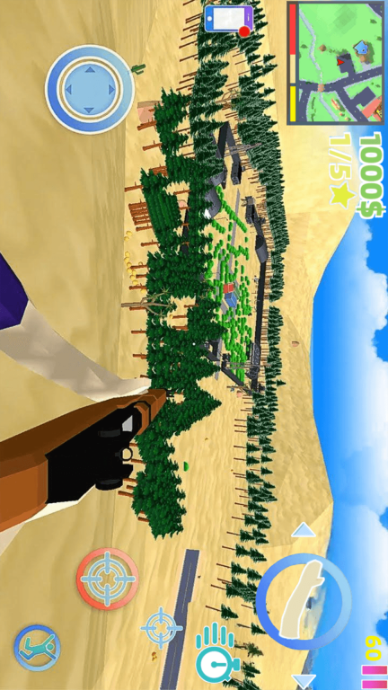 像素枪破坏射击-像素侠盗开放城市图2