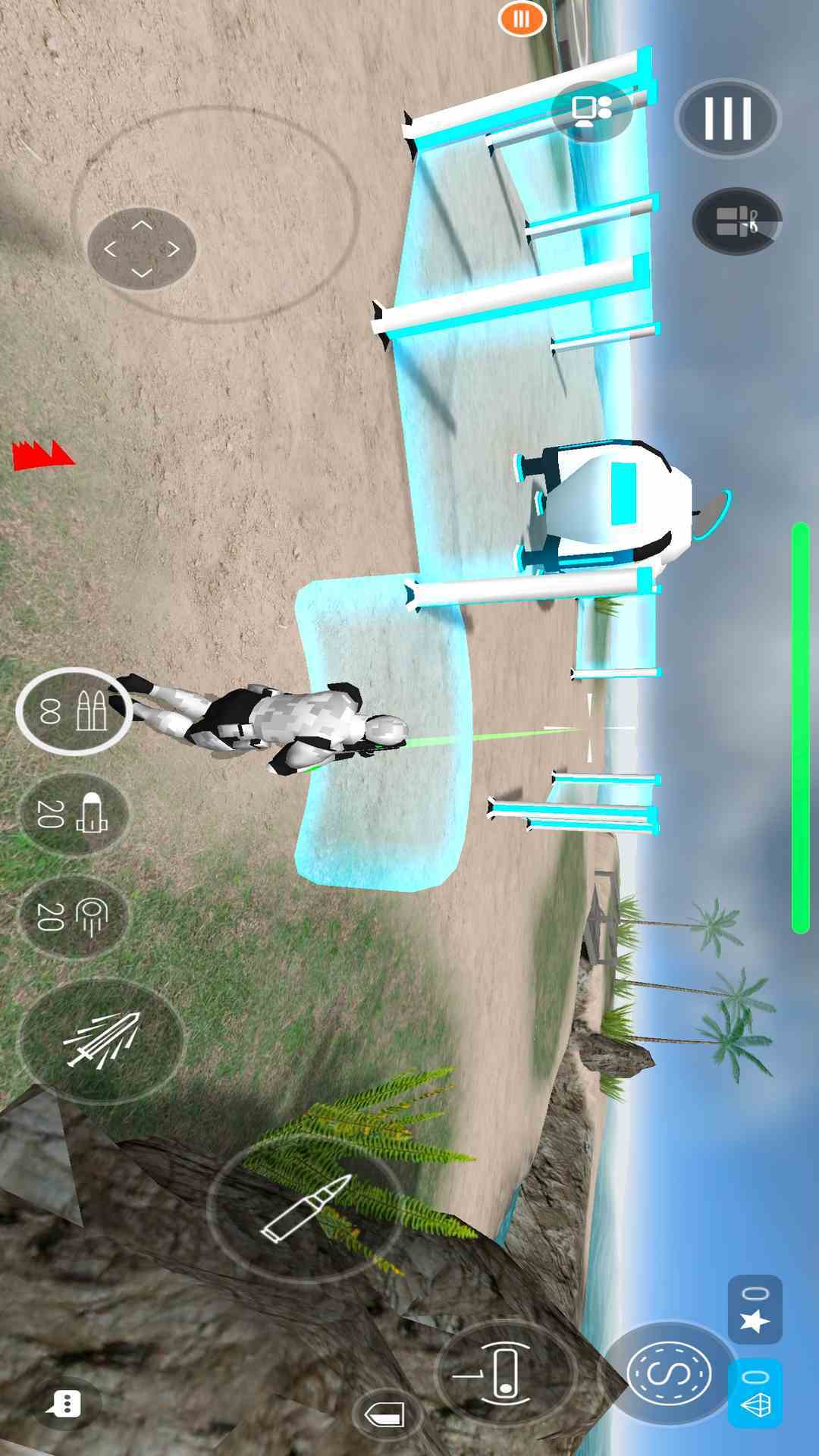 钢铁机器人英雄-赛博朋克未来战争图5