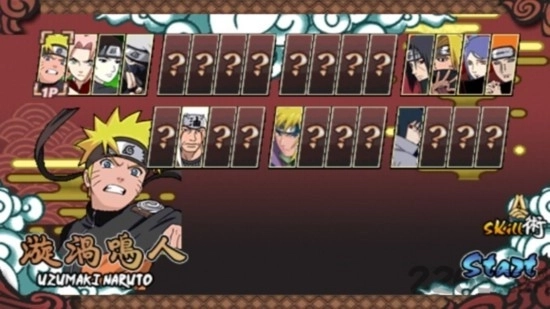 火影战记秽土转生全人物