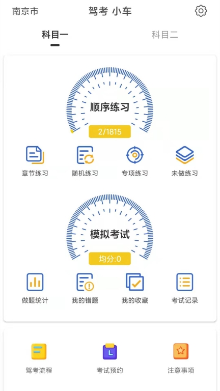 驾考科目一科目二图1