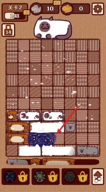 猫咪滑块游戏