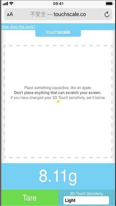 touchscale屏幕电子秤最新版图1