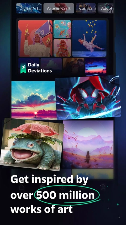 Deviantart安卓版图3