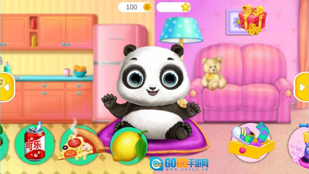 照顾熊猫宝宝璐璐免费版图3