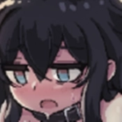 阴暗房间里的孤独女孩