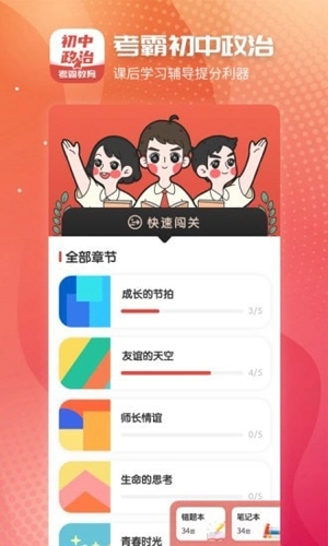 初中政治图1