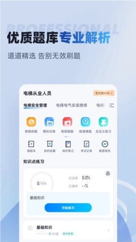 电梯操作员考试聚题库图4